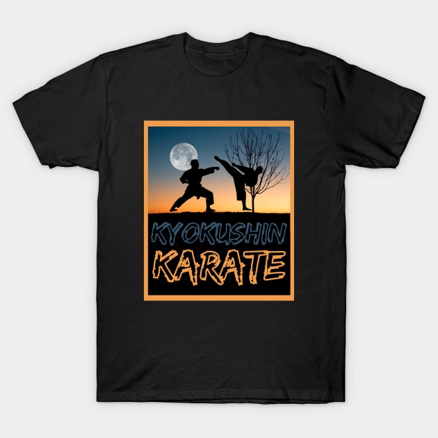 Kyokushin Karate T-Shirt by FullOnNostalgia